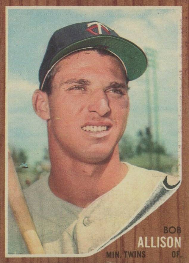 1962 Topps Bob Allison #180 Baseball Card