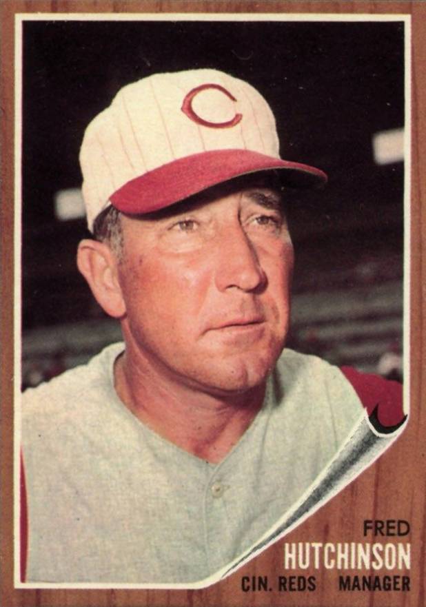 1962 Topps Fred Hutchinson #172 Baseball Card