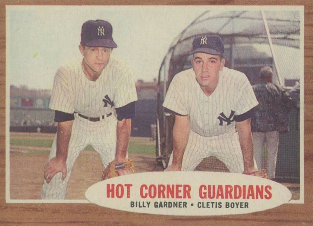 1962 Topps Hot Corner Guardians #163 Baseball Card