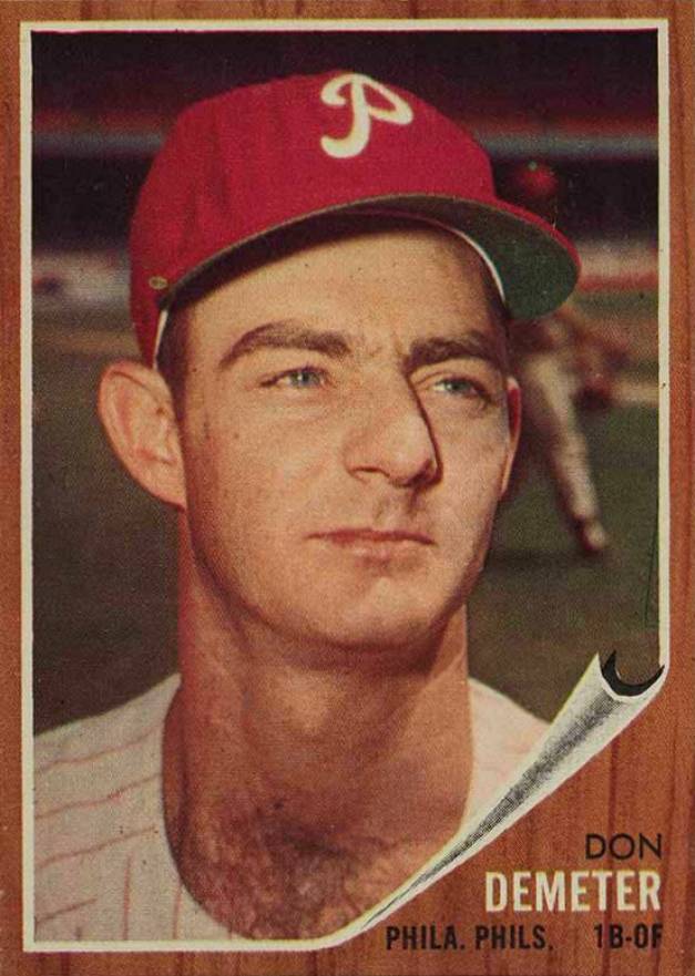 1962 Topps Don Demeter #146 Baseball Card