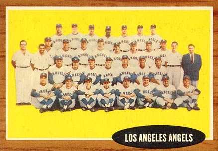 1962 Topps Los Angeles Angels Team #132no Baseball Card