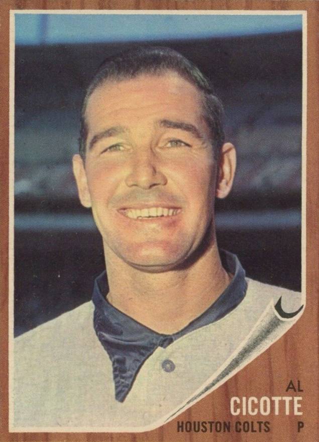 1962 Topps Al Cicotte #126 Baseball Card