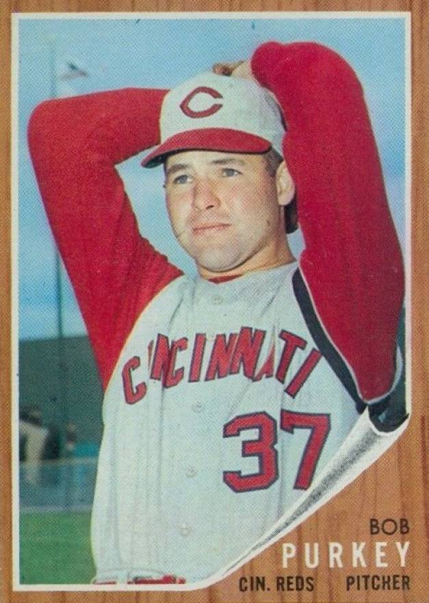 1962 Topps Bob Purkey #120 Baseball Card