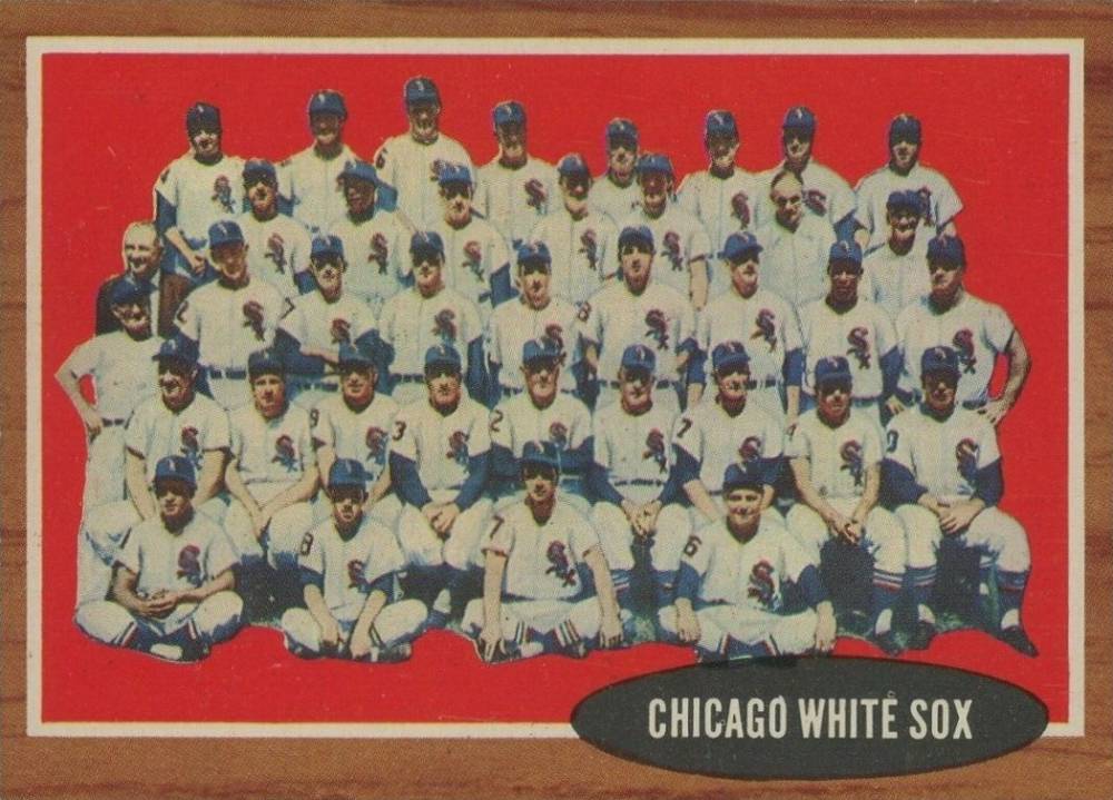 1962 Topps Chicago White Sox Team #113 Baseball Card