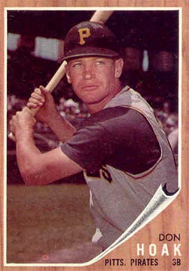 1962 Topps Don Hoak #95 Baseball Card