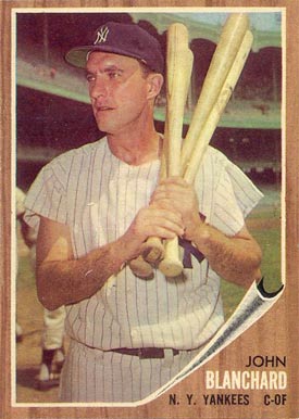 1962 Topps John Blanchard #93 Baseball Card