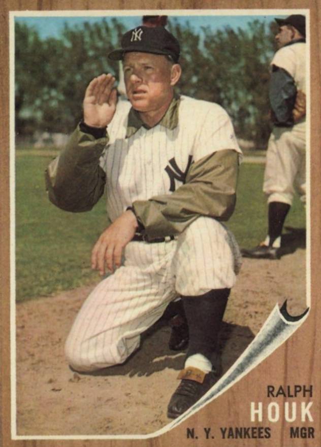 1962 Topps Ralph Houk #88 Baseball Card
