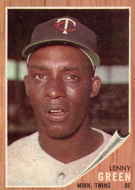 1962 Topps Lenny Green #84 Baseball Card
