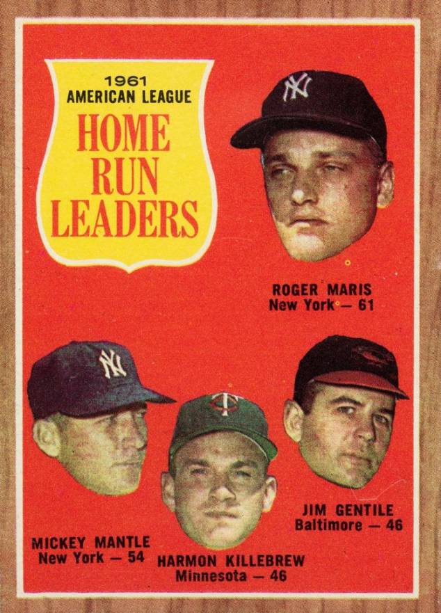 Sold at Auction: Roger Maris 61 Home Run Card