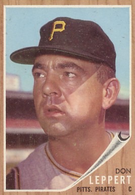 1962 Topps Don Leppert #36 Baseball Card