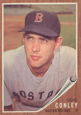 1962 Topps Gene Conley #187 Baseball Card