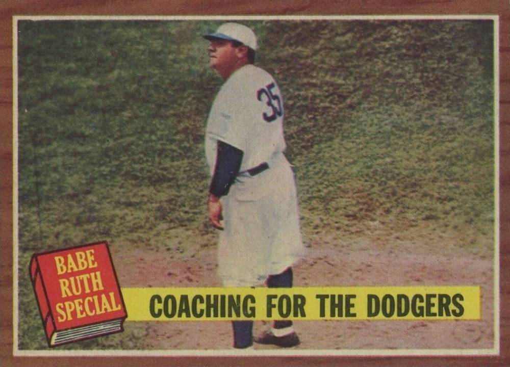 1962 Topps Coaching For The Dodgers #142 Baseball Card