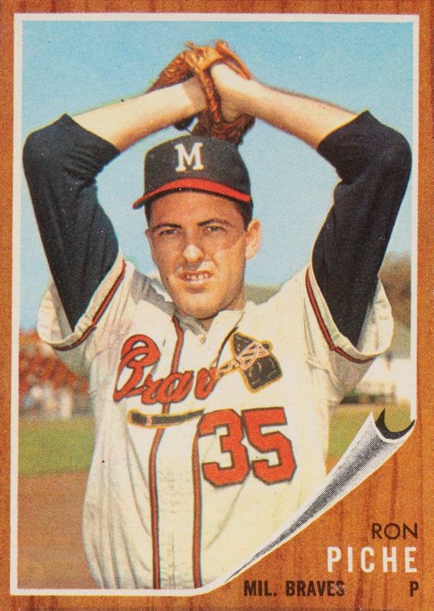 1962 Topps Ron Piche #582 Baseball Card