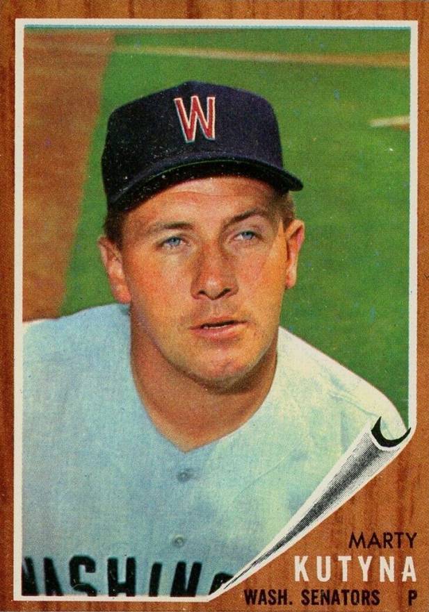1962 Topps Marty Kutyna #566 Baseball Card