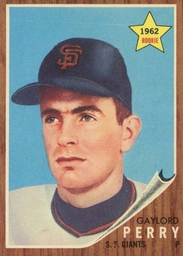 1962 Topps Gaylord Perry #199 Baseball Card
