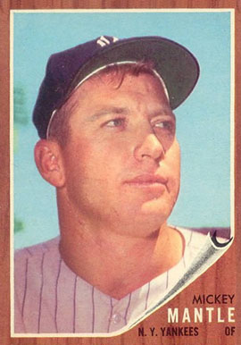 1962 Topps Mickey Mantle #200 Baseball Card