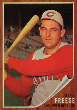 1962 Topps Gene Freese #205 Baseball Card
