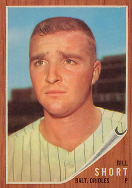 1962 Topps Bill Short #221 Baseball Card