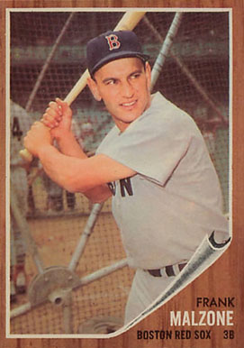 1962 Topps Frank Malzone #225 Baseball Card