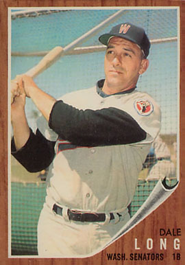 1962 Topps Dale Long #228 Baseball Card