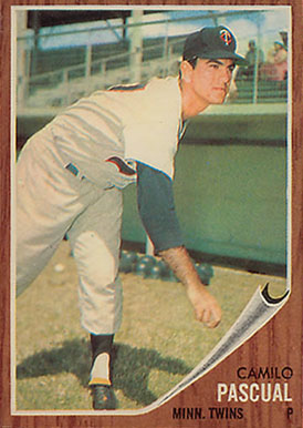 1962 Topps Camilo Pascual #230 Baseball Card