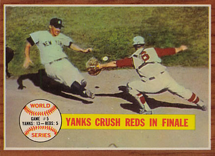 1962 Topps World Series Game #5 #236 Baseball Card