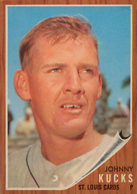 1962 Topps Johnny Kucks #241 Baseball Card