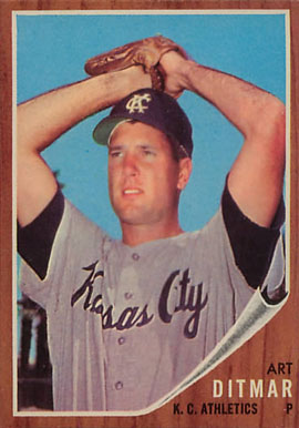1962 Topps Art Ditmar #246 Baseball Card