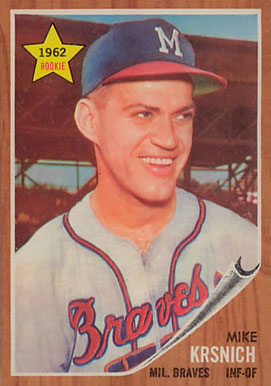 1962 Topps Mike Krsnich #289 Baseball Card