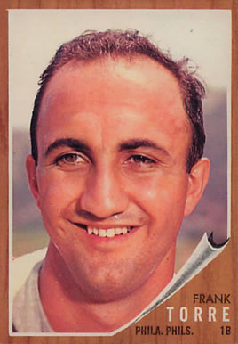 1962 Topps Frank Torre #303 Baseball Card