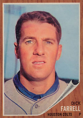 1962 Topps Dick Farrell #304 Baseball Card