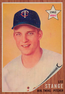 1962 Topps Lee Stange #321 Baseball Card