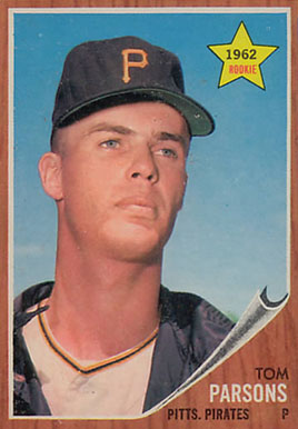 1962 Topps Tom Parsons #326 Baseball Card