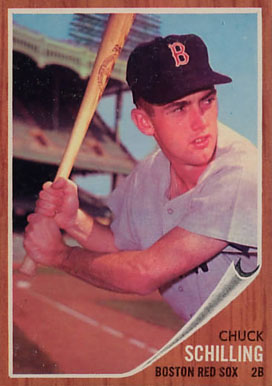 1962 Topps Chuck Schilling #345 Baseball Card