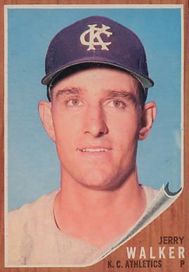 1962 Topps Jerry Walker #357 Baseball Card