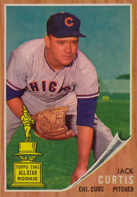 1962 Topps Jack Curtis #372 Baseball Card