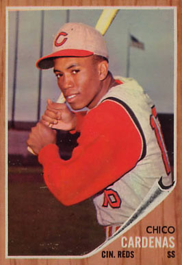 1962 Topps Chico Cardenas #381 Baseball Card