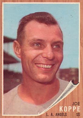 1962 Topps Joe Koppe #39 Baseball Card