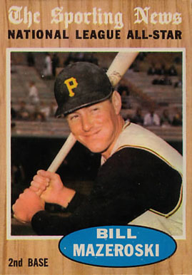 1962 Topps Bill Mazeroski #391 Baseball Card