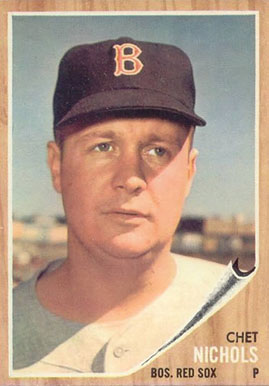 1962 Topps Chet Nichols #403 Baseball Card