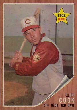1962 Topps Cliff Cook #41 Baseball Card