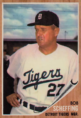 1962 Topps Bob Scheffing #416 Baseball Card