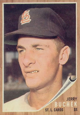 1962 Topps Jerry Buchek #439 Baseball Card