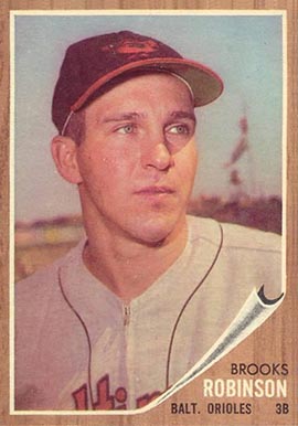 1962 Topps Brooks Robinson #45 Baseball Card