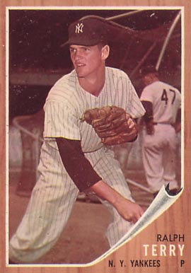 1962 Topps Ralph Terry #48 Baseball Card
