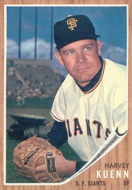 1962 Topps Harvey Kuenn #480 Baseball Card