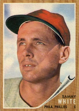 1962 Topps Sammy White #494 Baseball Card