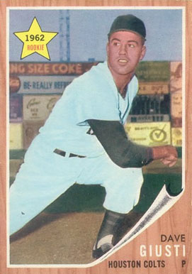 1962 Topps Dave Giusti #509 Baseball Card