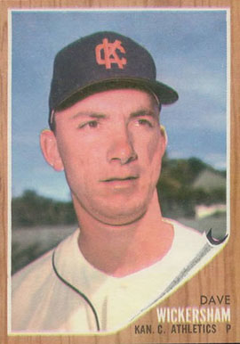 1962 Topps Dave Wickersham #517 Baseball Card