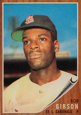 1962 Topps Bob Gibson #530 Baseball Card